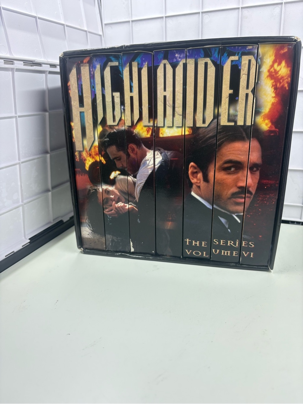 Highlander The Series Volume VI Box Set - Black & Gold Artwork